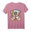 Matrosen Teddy Bär T-Shirt | Seemann Seefahrer Kinder T-Shirt – Süßes maritimes Geschenk für Kinder und Erwachsene
