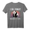 Lustiges Panda T-Shirt mit Spruch – Niedliches Tierliebhaber-Shirt für Frauen, Männer & Kinder, perfekt als Geschenk oder Kostüm
