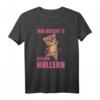 Mir reichts ich geh hullern - Lustiges Bären-T-Shirt für Mädchen mit tanzendem Bären und Sportreifen