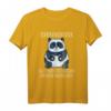 Nicht zu dick ironisches Panda Bär T-Shirt – Lustiges Statement-Shirt für Tierliebhaber, klassisch geschnitten