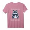 Nicht zu dick ironisches Panda Bär T-Shirt – Lustiges Statement-Shirt für Tierliebhaber, klassisch geschnitten