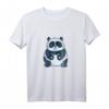 Nicht zu dick ironisches Panda Bär T-Shirt – Lustiges Statement-Shirt für Tierliebhaber, klassisch geschnitten