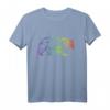 Herren Bisexual Gay Lesben Schwule Abstrakt Flagge Regenbogen Bär T-Shirt – Perfekt für Pride, Christopher Street Day & LGBTQ+ Unterstützung