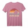 Papa Bär 3 Kinder Vatertag T-Shirt - Personalisiertes Geschenk für Väter mit mehreren Kindern