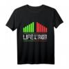 Börsenhändler Wall Street Bulle und Bär T-Shirt - Lustiges Trading Design für Day Trader & Aktienfans, ideales Geschenk für Weihnachten & Geburtstag