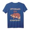 Offizielles Bär Schlafshirt Pyjama Geschenk - Lustiges Schlafanzug T-Shirt für Damen und Herren, Teenager, zum Geburtstag, Weihnachten, Vatertag & Muttertag