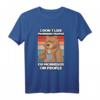 I Don't Like Morning People Kaffee Lustiges T-Shirt – Perfektes Geschenk für Kaffee- und Schlafmützen, Montagmuffel und Morgenmuffel