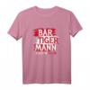Bär Tiger Mann Vatertag Bart T-Shirt – Originelles Geschenk für bärtige Väter, Opas und Bierliebhaber
