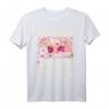 Niedliches Mädchen T-Shirt mit Bären- und Blumenmotiv - Perfekt für Tierliebhaberinnen und Zootierfans