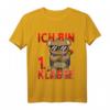 Kinder Einschulung 2023 T-Shirt 'Ich Bin 1. Klasse' mit Bär Sonnenbrille – Lustiges Schulstart Outfit für Jungen und Mädchen