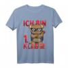 Kinder Einschulung 2023 T-Shirt 'Ich Bin 1. Klasse' mit Bär Sonnenbrille – Lustiges Schulstart Outfit für Jungen und Mädchen