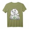 Teddybär Raucht einen Joint Marihuana T-Shirt - Lustiges Cannabis Outfit für Kiffer, Legalisierung & Geschenke zum Geburtstag oder Weihnachten