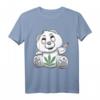 Teddybär Raucht einen Joint Marihuana T-Shirt - Lustiges Cannabis Outfit für Kiffer, Legalisierung & Geschenke zum Geburtstag oder Weihnachten