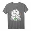 Teddybär Raucht einen Joint Marihuana T-Shirt - Lustiges Cannabis Outfit für Kiffer, Legalisierung & Geschenke zum Geburtstag oder Weihnachten