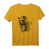Grizzlybär Motiv T-Shirt - Robustes Tierdesign mit Krallen und Zähnen, klassisch geschnitten