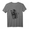 Grizzlybär Motiv T-Shirt - Robustes Tierdesign mit Krallen und Zähnen, klassisch geschnitten
