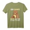 Ich saufe Bier als ob es mein Job wäre - Lustiges Bier T-Shirt für Bierliebhaber, Männer & Frauen, perfekt für Feiern, Grillen & Geburtstage