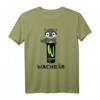 Wachbär Wach Bär Waschbär mit Energy Drink Durchmachen T-Shirt – Perfektes Geschenk für Nachteulen, Langschläfer & Koffein-Fans zu Geburtstag & Weihnachten
