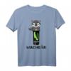 Wachbär Wach Bär Waschbär mit Energy Drink Durchmachen T-Shirt – Perfektes Geschenk für Nachteulen, Langschläfer & Koffein-Fans zu Geburtstag & Weihnachten