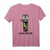 Wachbär Wach Bär Waschbär mit Energy Drink Durchmachen T-Shirt – Perfektes Geschenk für Nachteulen, Langschläfer & Koffein-Fans zu Geburtstag & Weihnachten