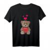 Teddybär und Herz T-Shirt für Bärenliebhaber – Lustiges, buntes Bärenmotiv für Bärenmama & Bärenpapa