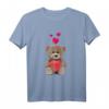 Teddybär und Herz T-Shirt für Bärenliebhaber – Lustiges, buntes Bärenmotiv für Bärenmama & Bärenpapa