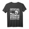Lustiges russisches Trinkteam T-Shirt mit Wodka, Bär & Gopnik Motiv – Perfekt für Russland-Fans und Sowjet-Emigranten