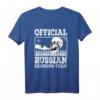 Lustiges russisches Trinkteam T-Shirt mit Wodka, Bär & Gopnik Motiv – Perfekt für Russland-Fans und Sowjet-Emigranten