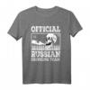 Lustiges russisches Trinkteam T-Shirt mit Wodka, Bär & Gopnik Motiv – Perfekt für Russland-Fans und Sowjet-Emigranten
