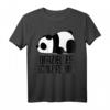 Offizielles Panda Schlafshirt Pyjama Nachthemd - Lustiges Geschenk für Langschläfer, Morgenmuffel und Panda Bären Fans