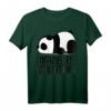 Offizielles Panda Schlafshirt Pyjama Nachthemd - Lustiges Geschenk für Langschläfer, Morgenmuffel und Panda Bären Fans