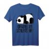 Offizielles Panda Schlafshirt Pyjama Nachthemd - Lustiges Geschenk für Langschläfer, Morgenmuffel und Panda Bären Fans