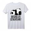 Offizielles Panda Schlafshirt Pyjama Nachthemd - Lustiges Geschenk für Langschläfer, Morgenmuffel und Panda Bären Fans