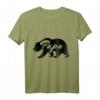 Vatertag Geschenk Papa Bär T-Shirt - Stylisches Bärenmotiv für Väter, perfekte Geschenkidee zu Weihnachten & Geburtstag