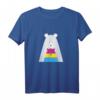 Mama Bär Pansexuelle Liebe Gleichheit LGBT Ally T-Shirt – Stolzes Geschenk für Mütter und Unterstützer der LGBTQ Gemeinschaft