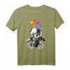 Bärenmotive T-Shirt mit Teddybär und bunten Herzen – Lustiges, farbenfrohes Teddy Bär Shirt für Bärenliebhaber, Bärenmama & Bärenpapa