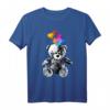 Bärenmotive T-Shirt mit Teddybär und bunten Herzen – Lustiges, farbenfrohes Teddy Bär Shirt für Bärenliebhaber, Bärenmama & Bärenpapa
