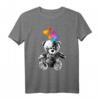 Bärenmotive T-Shirt mit Teddybär und bunten Herzen – Lustiges, farbenfrohes Teddy Bär Shirt für Bärenliebhaber, Bärenmama & Bärenpapa