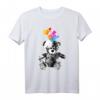 Bärenmotive T-Shirt mit Teddybär und bunten Herzen – Lustiges, farbenfrohes Teddy Bär Shirt für Bärenliebhaber, Bärenmama & Bärenpapa