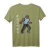 Herren T-Shirt mit Russischem Bären und distressed Rossija Schriftzug – Perfektes Geschenk für Russland-Fans und Deutschrussen