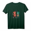 Kinder Tiermotive - Tiger und Bär Freundschaft T-Shirt als süßes Geschenk für Kinder zum Geburtstag, Schule & Kindergarten