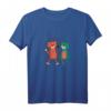 Kinder Tiermotive - Tiger und Bär Freundschaft T-Shirt als süßes Geschenk für Kinder zum Geburtstag, Schule & Kindergarten