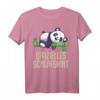 Offizielles Panda Schlafshirt Pyjama Nachthemd - Lustiges Geschenk für Langschläfer, Tierliebhaber und Schlafmuffel, perfekt für Damen, Herren und Teenager
