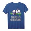 Offizielles Panda Schlafshirt Pyjama Nachthemd - Lustiges Geschenk für Langschläfer, Tierliebhaber und Schlafmuffel, perfekt für Damen, Herren und Teenager