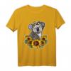 Niedliches Koala Bär Sonnenblumen Dekor T-Shirt – Perfekt für Festivals, Sommer & als Geschenk für Frauen, Mädchen, Mutter & Tochter