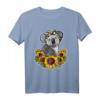 Niedliches Koala Bär Sonnenblumen Dekor T-Shirt – Perfekt für Festivals, Sommer & als Geschenk für Frauen, Mädchen, Mutter & Tochter