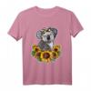 Niedliches Koala Bär Sonnenblumen Dekor T-Shirt – Perfekt für Festivals, Sommer & als Geschenk für Frauen, Mädchen, Mutter & Tochter