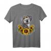 Niedliches Koala Bär Sonnenblumen Dekor T-Shirt – Perfekt für Festivals, Sommer & als Geschenk für Frauen, Mädchen, Mutter & Tochter