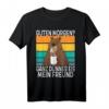 Guten Morgen? Ganz dünnes Eis mein Freund - Lustiges Bären T-Shirt mit Spruch für Morgenmuffel, Bärenliebhaber & humorvolle Geschenke