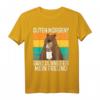 Guten Morgen? Ganz dünnes Eis mein Freund - Lustiges Bären T-Shirt mit Spruch für Morgenmuffel, Bärenliebhaber & humorvolle Geschenke